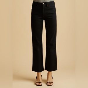 Khaite Vivian black jeans